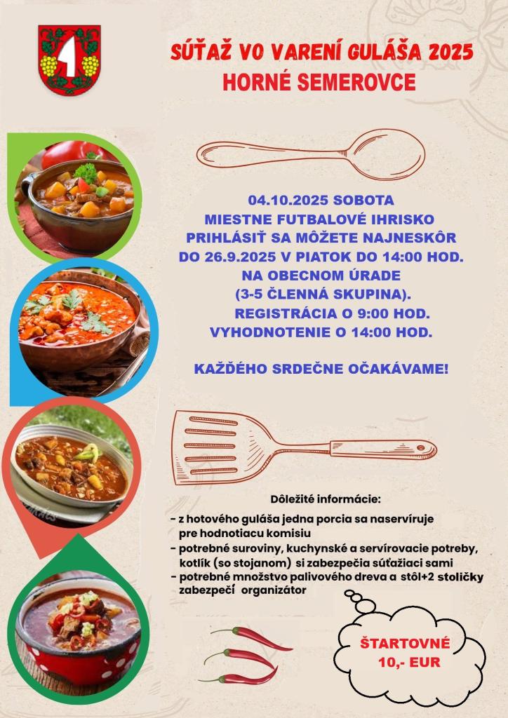 Súťaž vo varení gulášu 2025